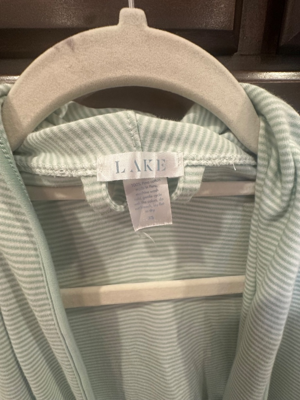 Lake Pima Robe in Green - Picture 5 of 5